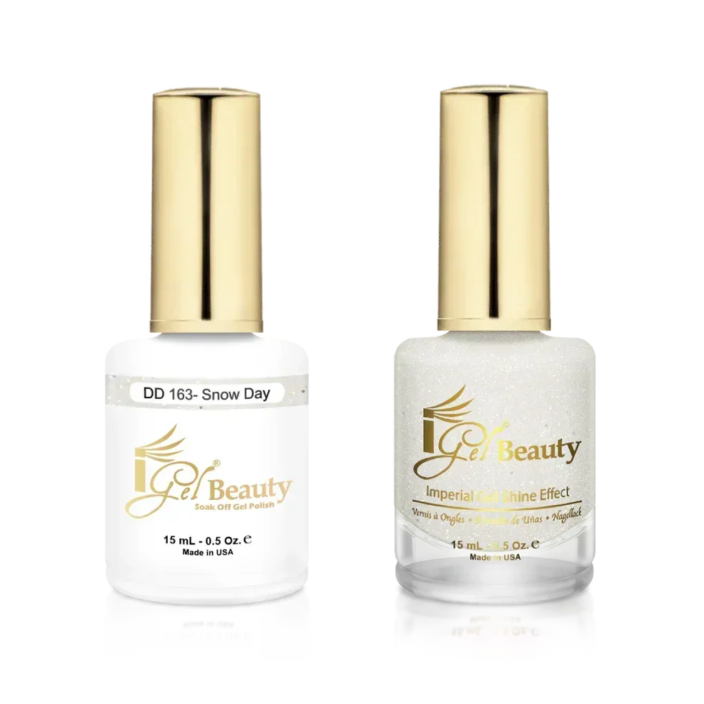 iGel Matching Duo Gel Polish 0.5oz - #163 Snow Day - TTT Nails Supply
