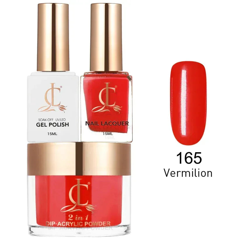 Cllam Matching 3in1 - CL165 VERMILION - TTT Nails Supply