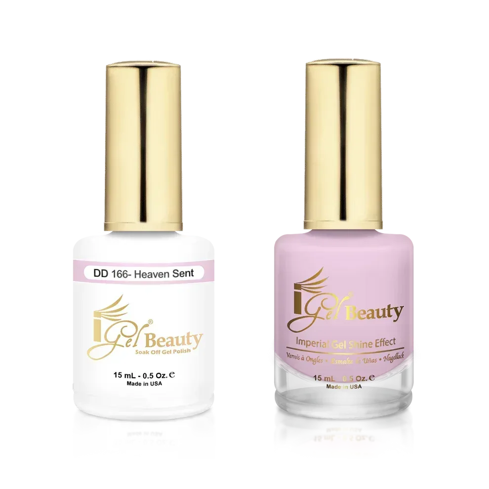 iGel Matching Duo Gel Polish 0.5oz - #166 Heaven Sent - TTT Nails Supply