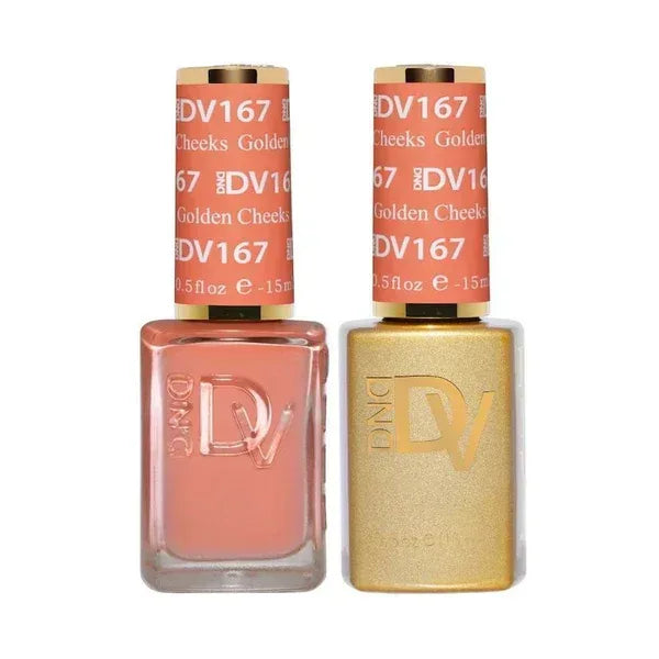 DND DIVA Duo Matching Color - #167 Golden Cheeks - TTT Nails Supply