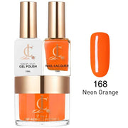 Cllam Matching 3in1 - CL168 NEON ORANGE - TTT Nails Supply