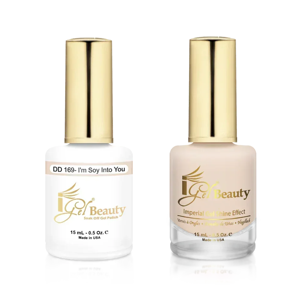 iGel Matching Duo Gel Polish 0.5oz - #169 I'm Soy Into You - TTT Nails Supply