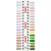 DND Swatch #16 - Retro Earth-Scape Collection 36 colors (#966 - #1003) - TTT Nails Supply
