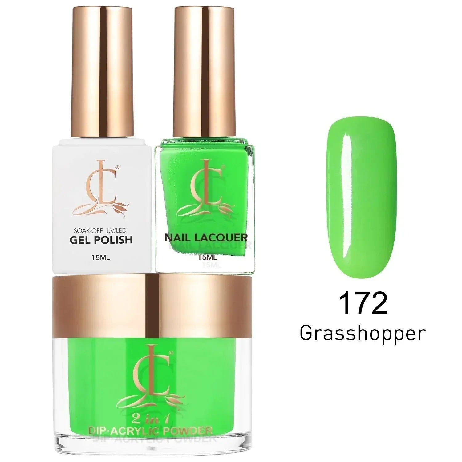 Cllam Matching 3in1 - CL172 GRASSHOPPER - TTT Nails Supply