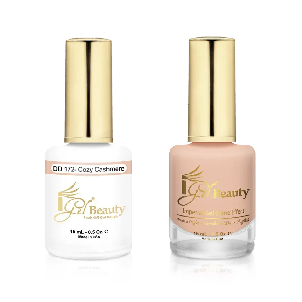 iGel Matching Duo Gel Polish 0.5oz - #172 Cozy Cashmere - TTT Nails Supply