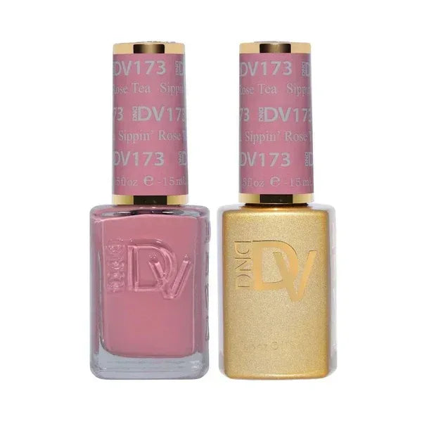 DND DIVA Duo Matching Color - #173 Sippin’ Rose Tea - TTT Nails Supply