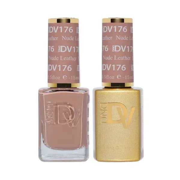 DND DIVA Duo Matching Color - #176 Nude Leather - TTT Nails Supply