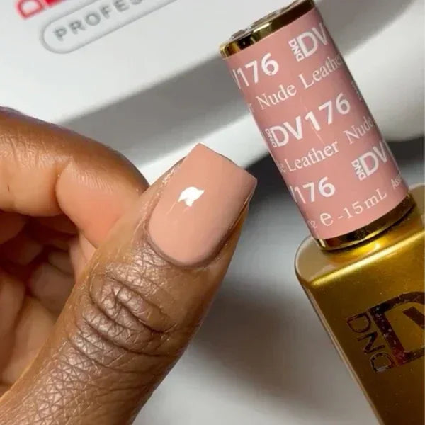 DND DIVA Duo Matching Color - #176 Nude Leather - TTT Nails Supply