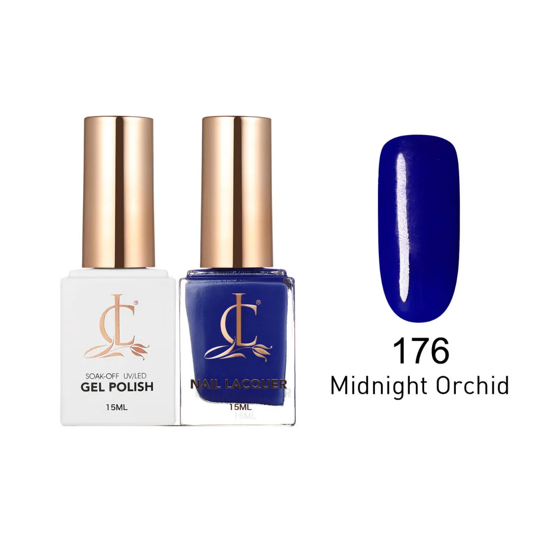 Cllam Duo Gel Lacquer - CL176 MIDNIGHT ORCHID
