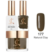 Cllam Matching 3in1 - CL177 NATURAL CLAY - TTT Nails Supply
