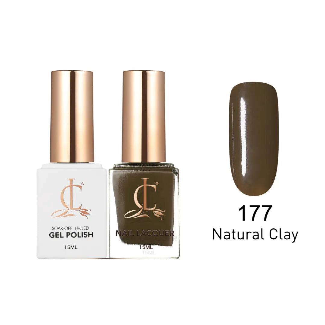 Cllam Duo Gel Lacquer - CL177 NATURAL CLAY