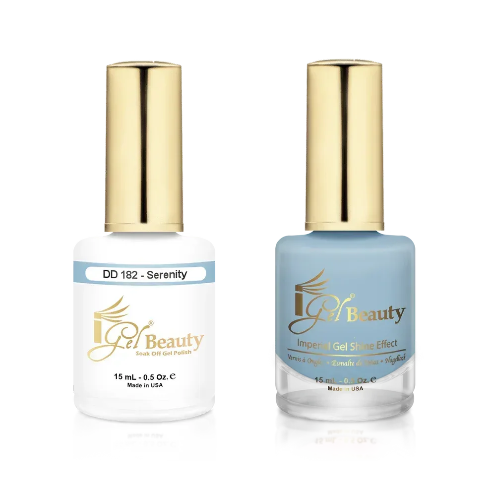 iGel Matching Duo Gel Polish 0.5oz - #182 Serenity - TTT Nails Supply