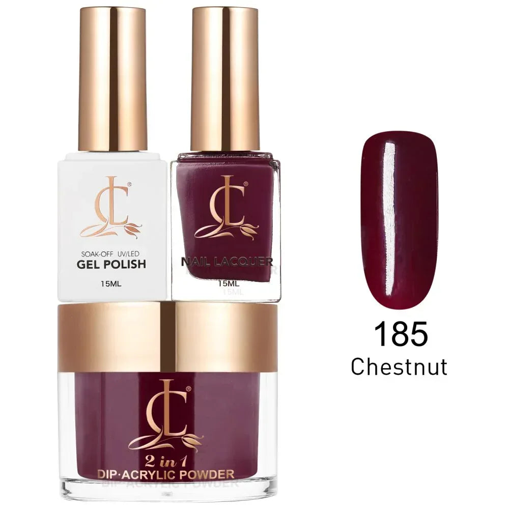Cllam Matching 3in1 - CL185 CHESTNUT - TTT Nails Supply