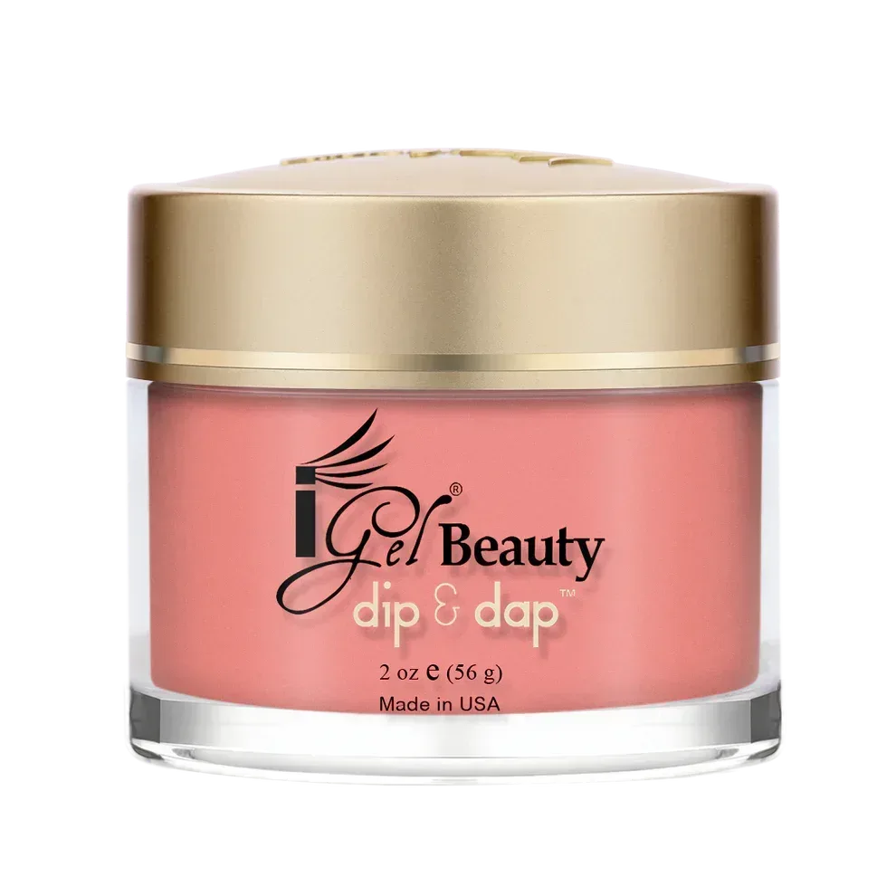 iGel Dip & Dap 2in1 Powder 2oz - #185 Nectarine - TTT Nails Supply