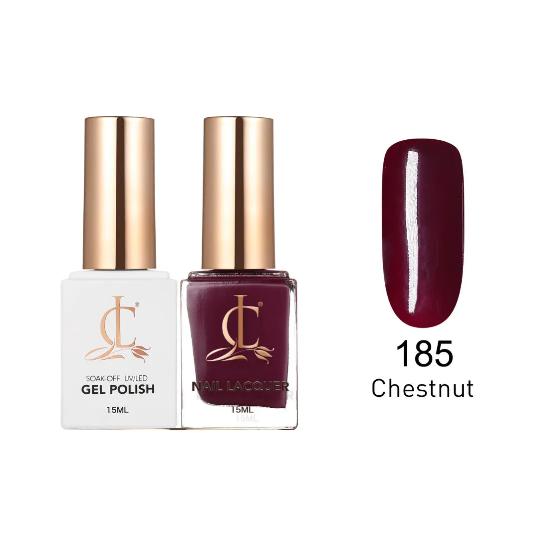 Cllam Duo Gel Lacquer - CL185 CHESTNUT