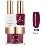 Cllam Matching 3in1 - CL186 RAISIN - TTT Nails Supply