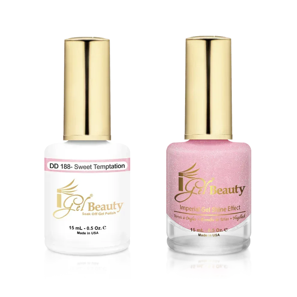 iGel Matching Duo Gel Polish 0.5oz - #188 Sweet Temptation - TTT Nails Supply