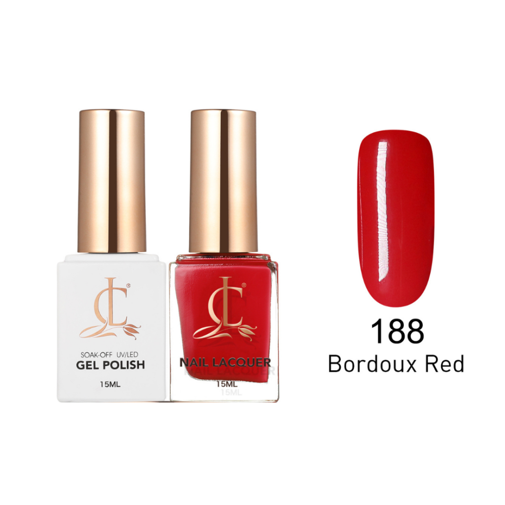 Cllam Duo Gel Lacquer - CL188 BORDOUX RED