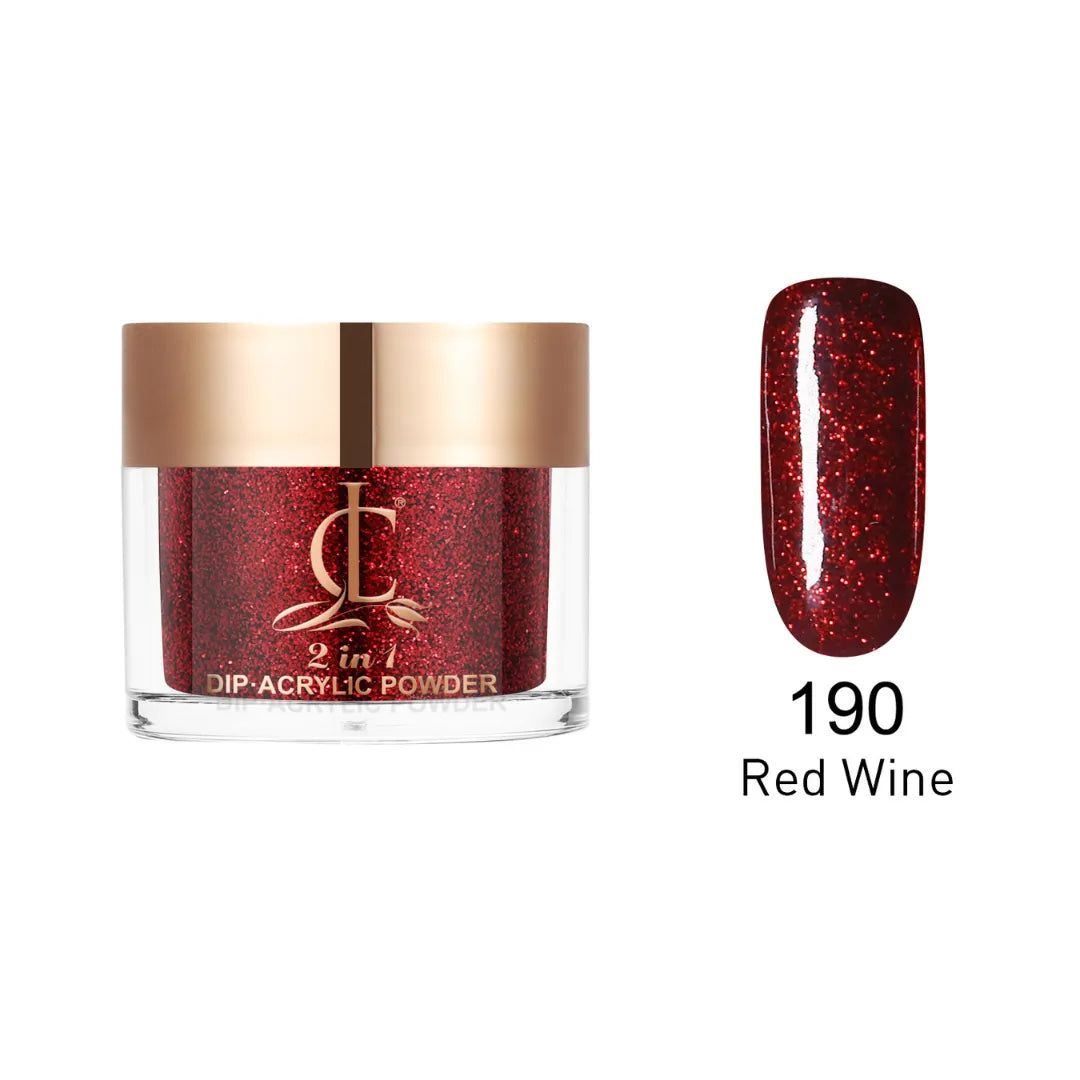 Cllam Dip Powder 2oz - CL190 RED WINE