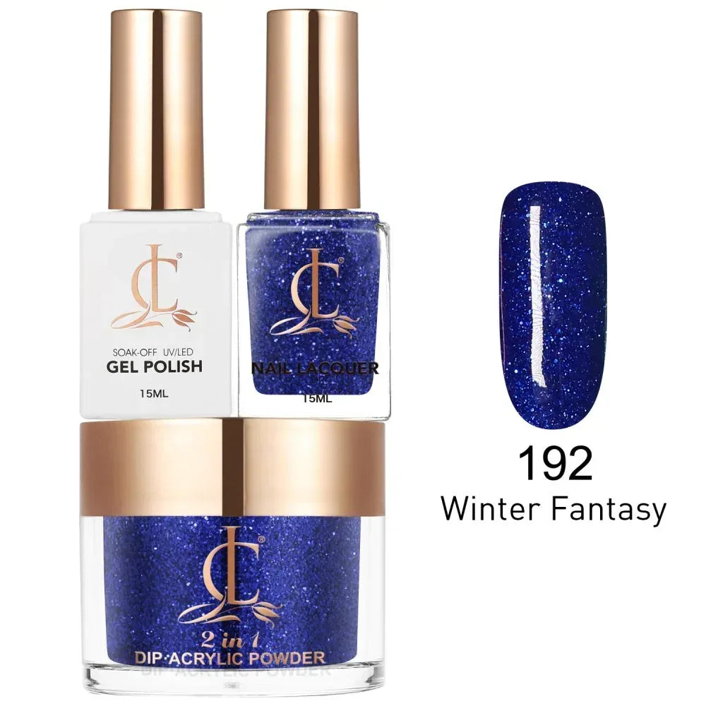 Cllam Matching 3in1 - CL192 WINTER FANTASY - TTT Nails Supply