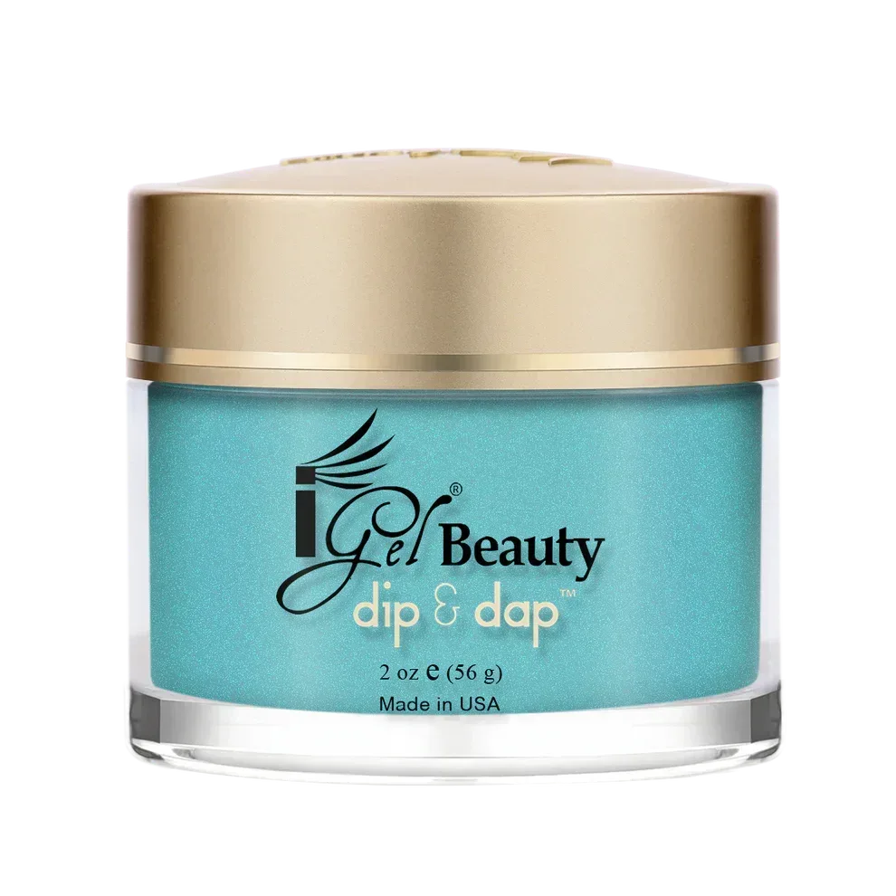 iGel Dip & Dap 2in1 Powder 2oz - #192 Aqua Sky - TTT Nails Supply
