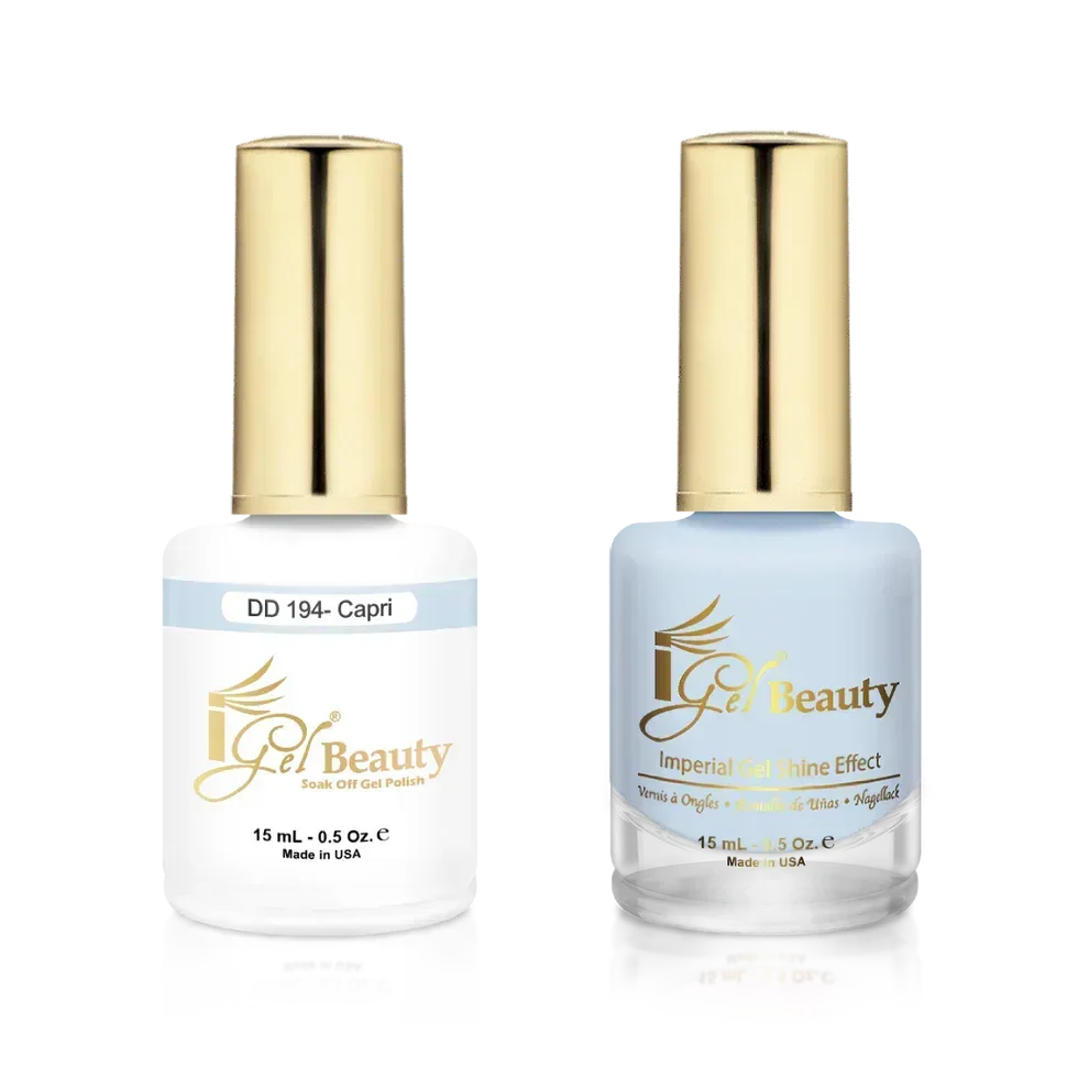 iGel Matching Duo Gel Polish 0.5oz - #194 Capri - TTT Nails Supply