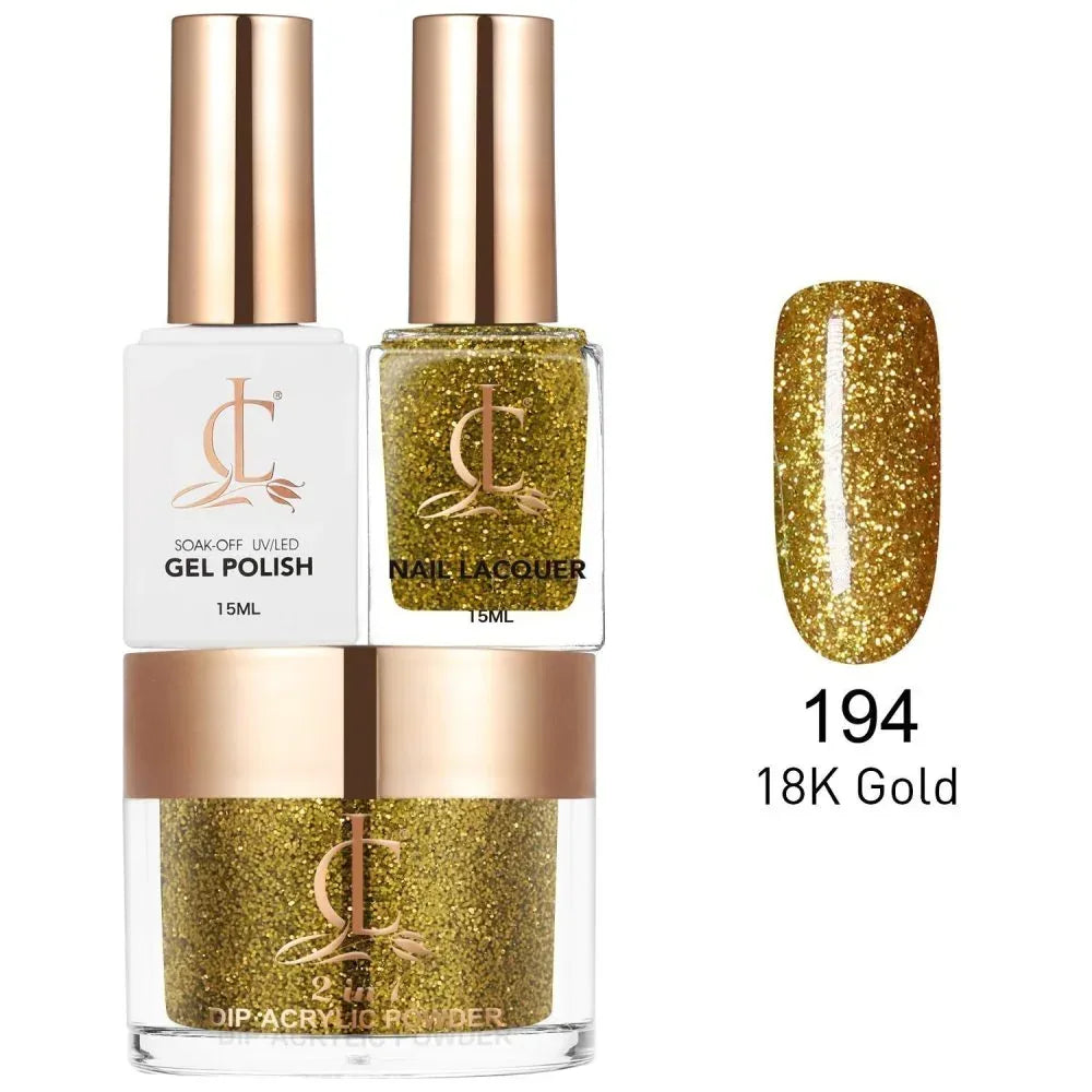 Cllam Matching 3in1 - CL194 K GOLD - TTT Nails Supply
