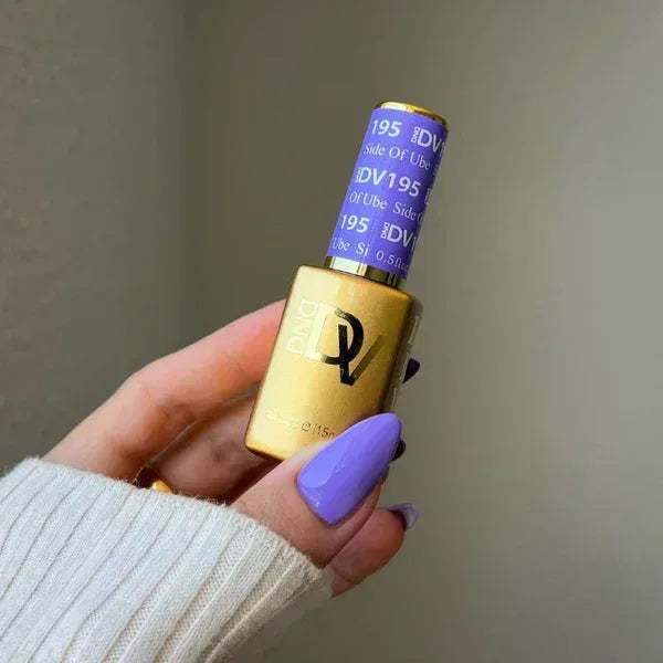 DND DIVA Duo Matching Color - #195 Side Of Ube - TTT Nails Supply