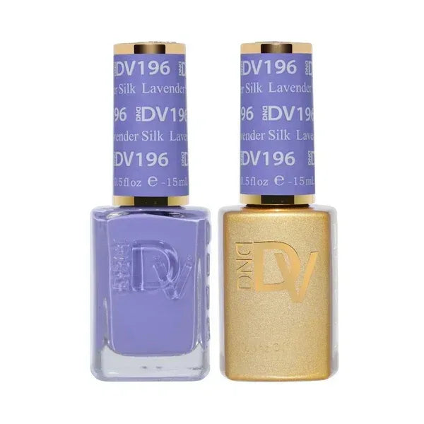 DND DIVA Duo Matching Color - #196 Lavender Silk - TTT Nails Supply