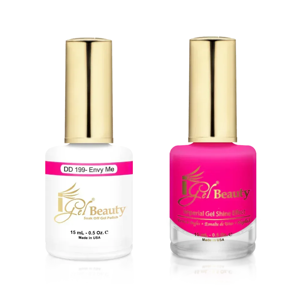 iGel Matching Duo Gel Polish 0.5oz - #199 Envy Me - TTT Nails Supply