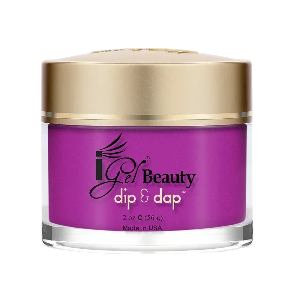 iGel Dip & Dap 2in1 Powder 2oz - #200 Purple Reign - TTT Nails Supply