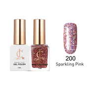 Cllam Duo Gel Lacquer - CL200 SPARKLING PINK