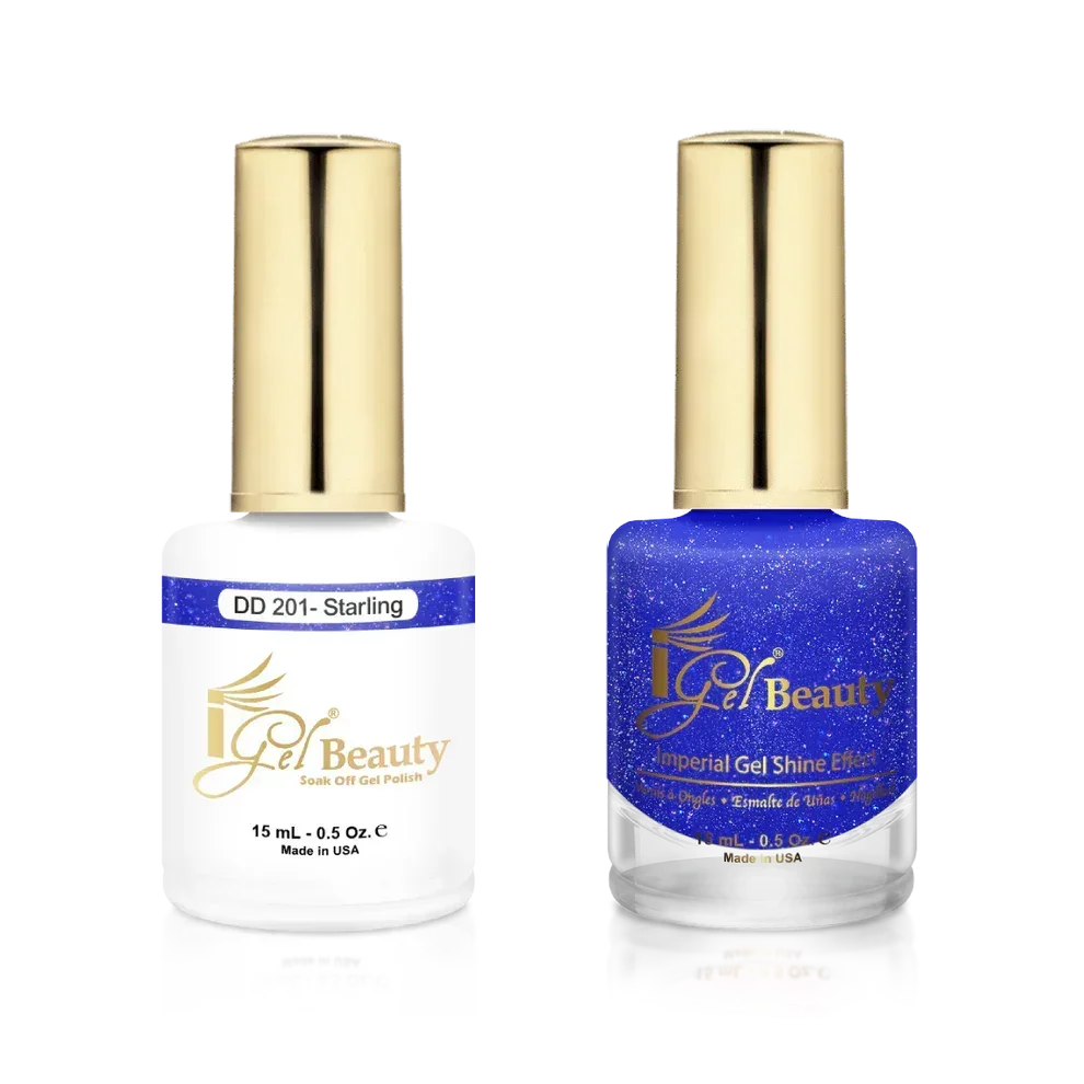 iGel Matching Duo Gel Polish 0.5oz - #201 Starling - TTT Nails Supply
