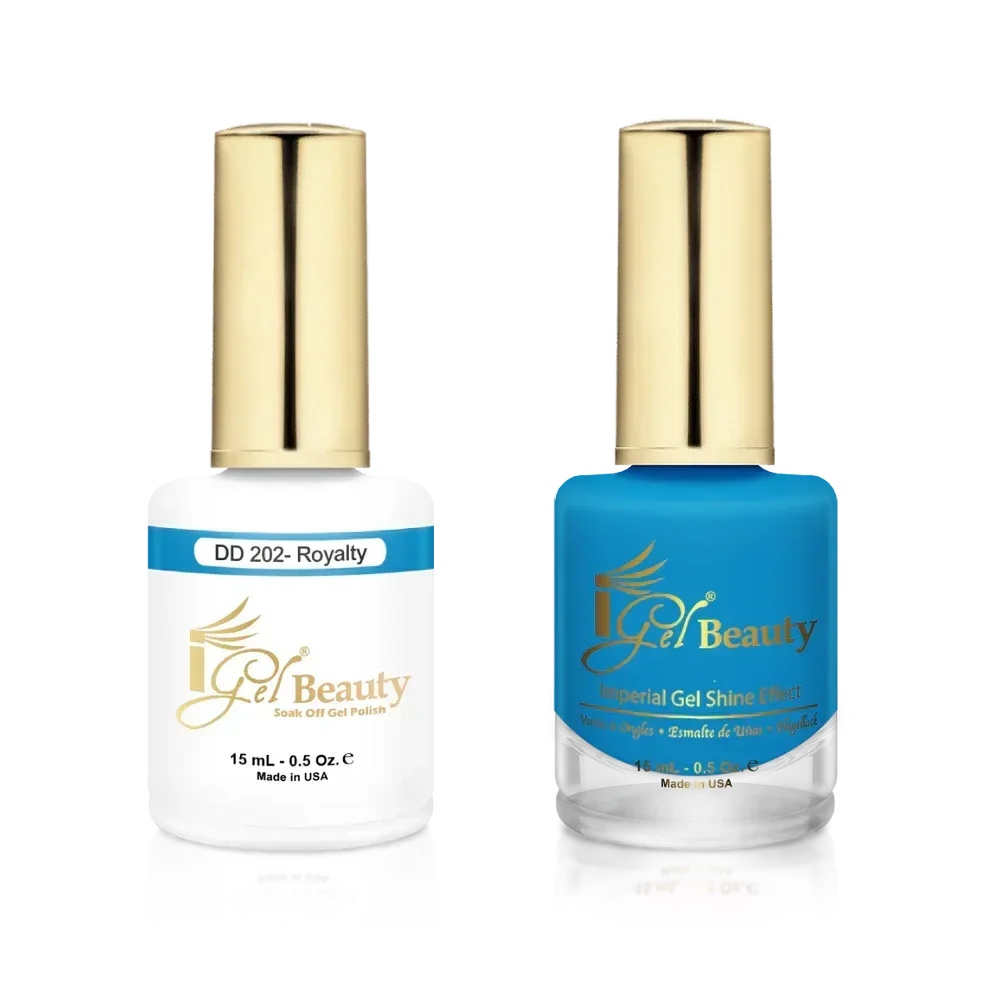 iGel Matching Duo Gel Polish 0.5oz - #202 Royalty - TTT Nails Supply