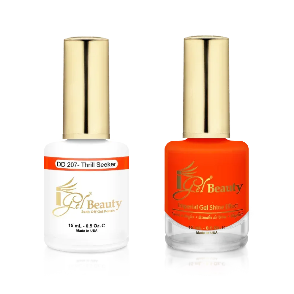 iGel Matching Duo Gel Polish 0.5oz - #207 Thrill Seeker - TTT Nails Supply