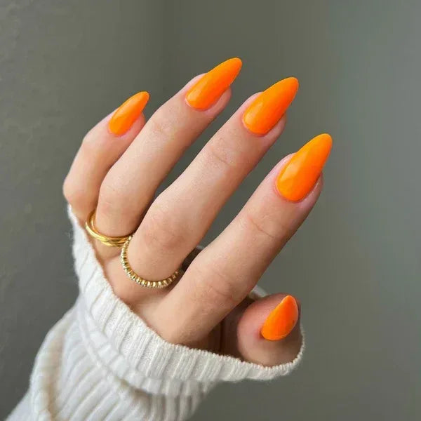 DND DIVA Duo Matching Color - #208 Perfect Orange - TTT Nails Supply