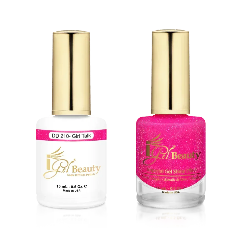 iGel Matching Duo Gel Polish 0.5oz - #210 Girl Talk - TTT Nails Supply