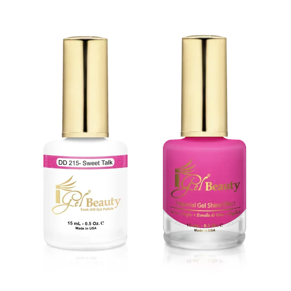 iGel Matching Duo Gel Polish 0.5oz - #215 Sweet Talk - TTT Nails Supply