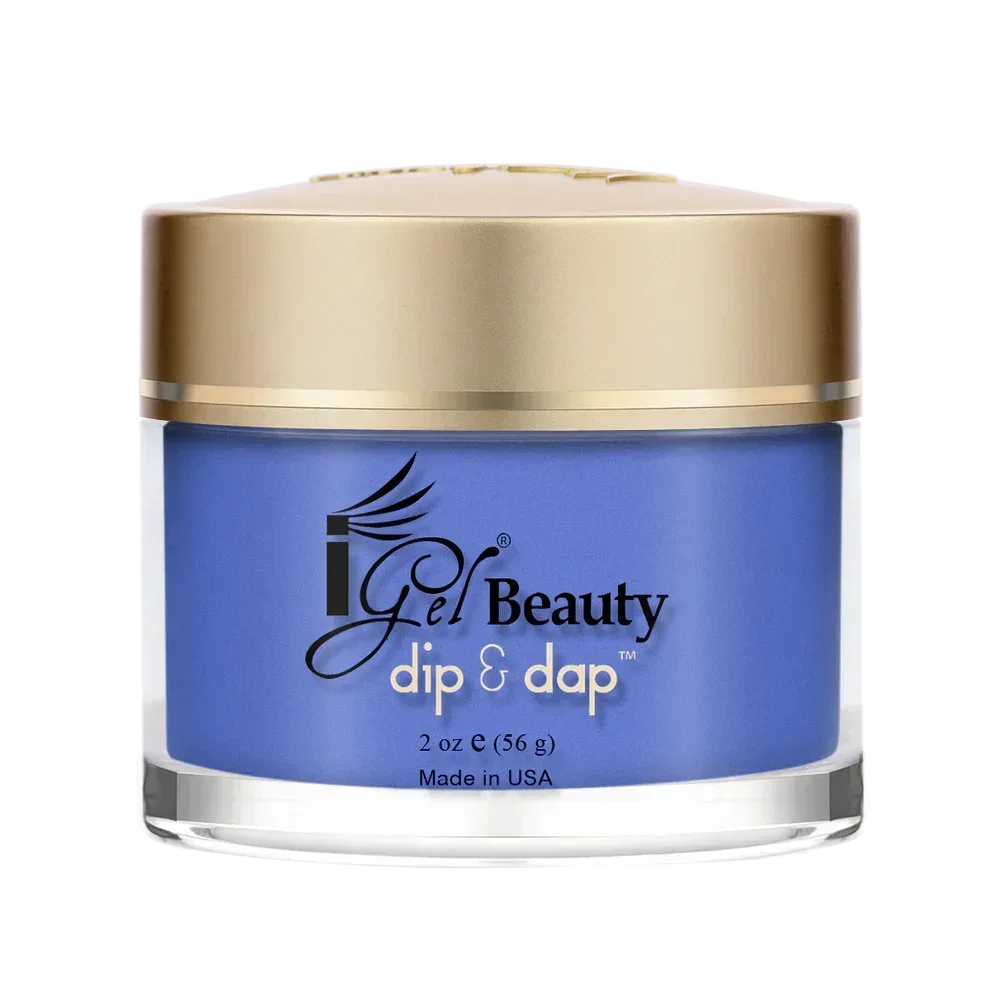 iGel Dip & Dap 2in1 Powder 2oz - #220 That Blue My Mind - TTT Nails Supply