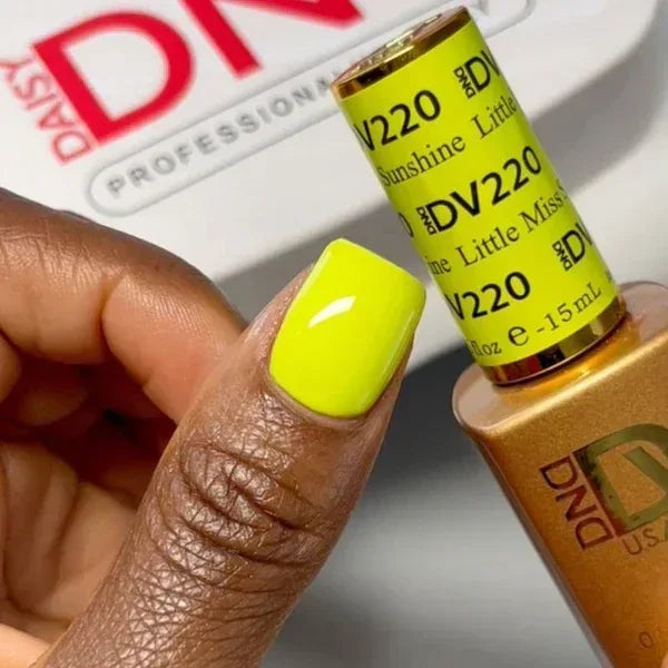 DND DIVA Duo Matching Color - #220 Little Miss Sunshine - TTT Nails Supply