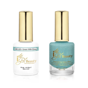iGel Matching Duo Gel Polish 0.5oz - #223 Green With Envy - TTT Nails Supply