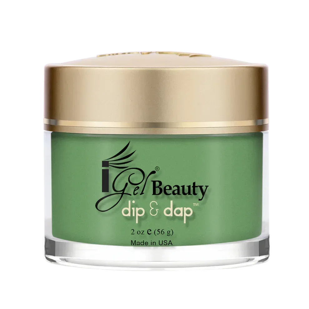 iGel Dip & Dap 2in1 Powder 2oz - #224 I Beleaf in You - TTT Nails Supply