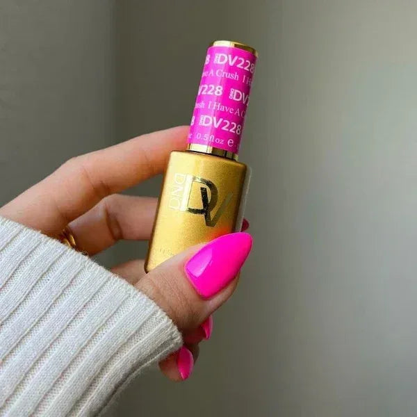 DND DIVA Duo Matching Color - #228 I Have A Crush - TTT Nails Supply