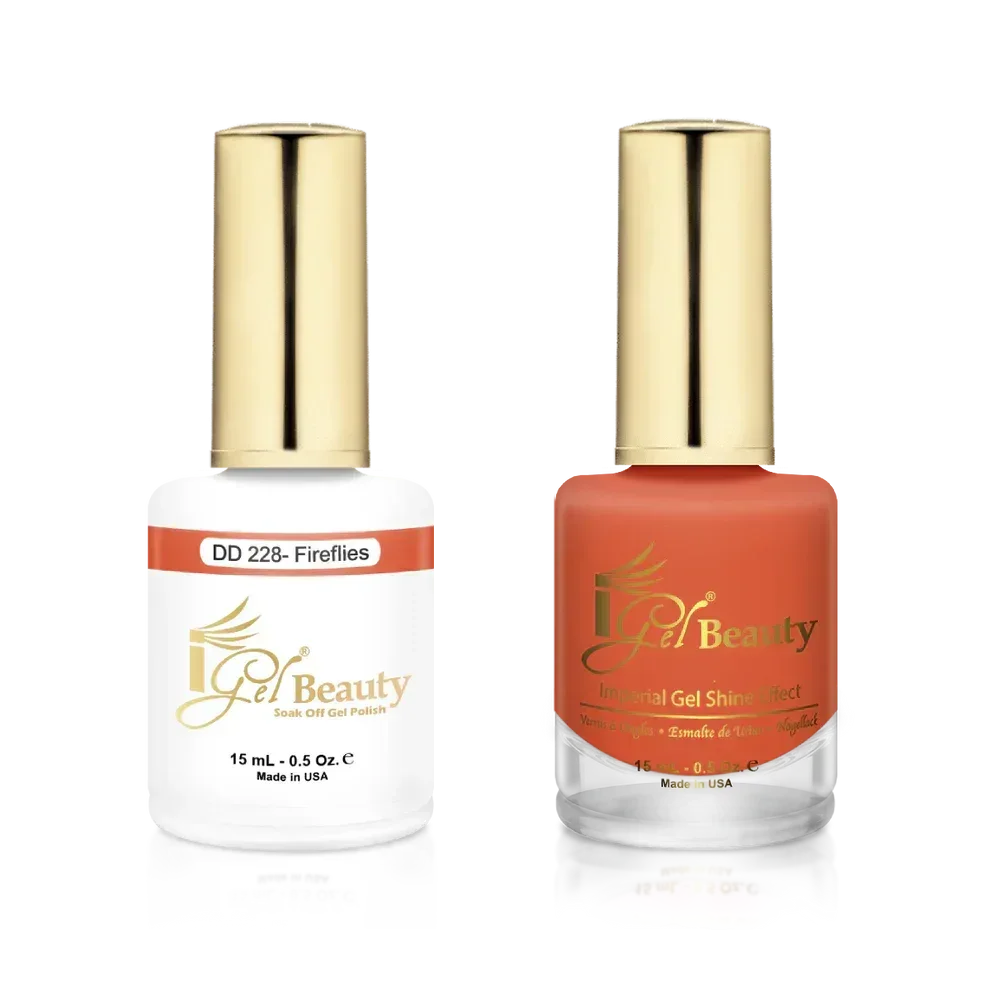 iGel Matching Duo Gel Polish 0.5oz - #228 Fireflies - TTT Nails Supply