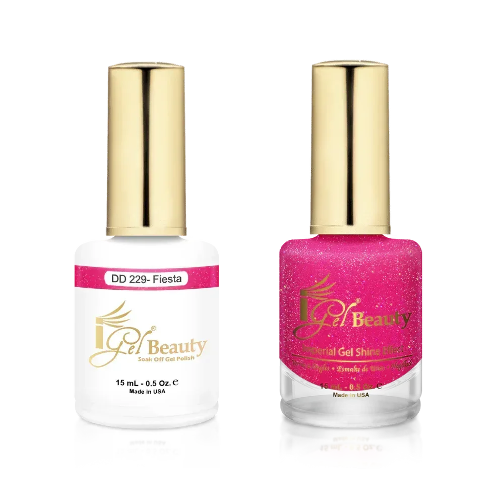 iGel Matching Duo Gel Polish 0.5oz - #229 Fiesta - TTT Nails Supply