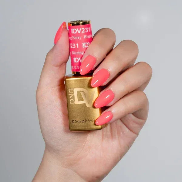 DND DIVA Duo Matching Color - #231 Blazing Berry - TTT Nails Supply