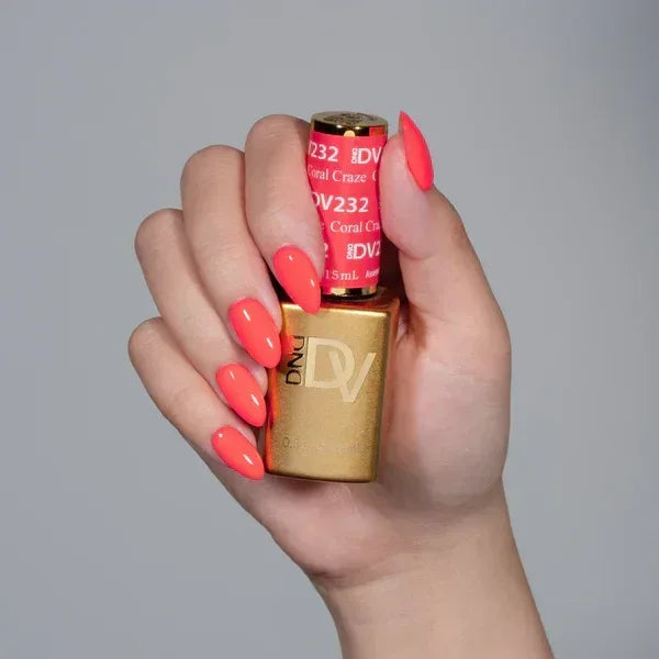 DND DIVA Duo Matching Color - #232 Coral Craze - TTT Nails Supply