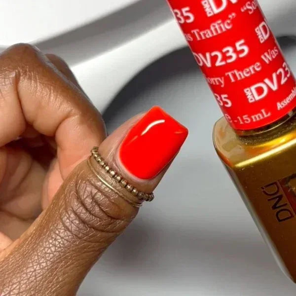DND DIVA Duo Matching Color - #235 Sorry There Was Traffic - TTT Nails Supply