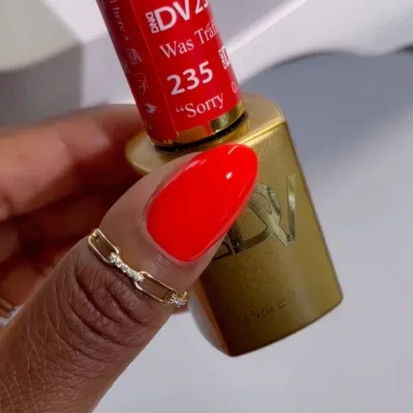 DND DIVA Duo Matching Color - #235 Sorry There Was Traffic - TTT Nails Supply