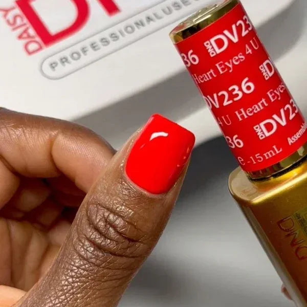 DND DIVA Duo Matching Color - #236 Heart Eyes 4 U - TTT Nails Supply